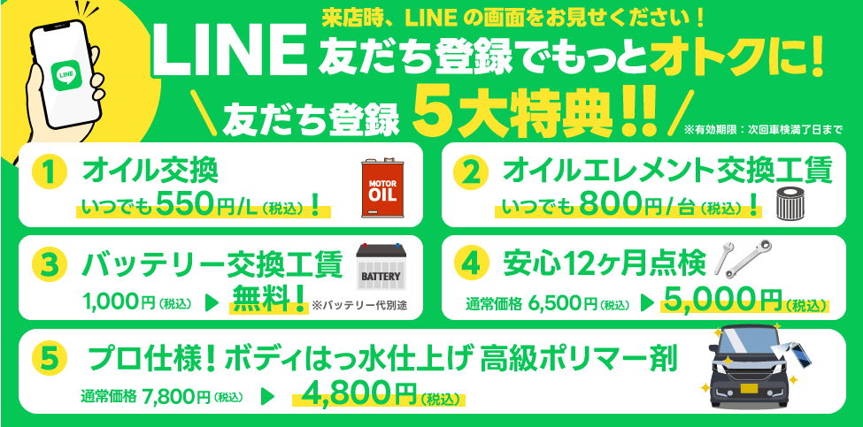 LINE特典