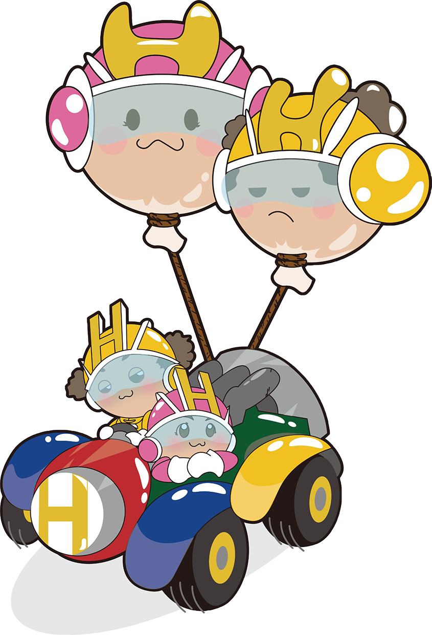 レンハセピンクとイエロー